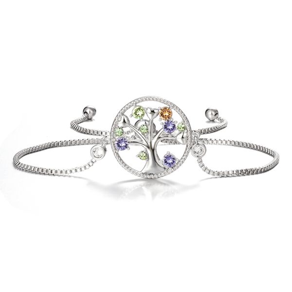 Crystalize Laila Tree of Life bracelet with Swarovski® Crystals