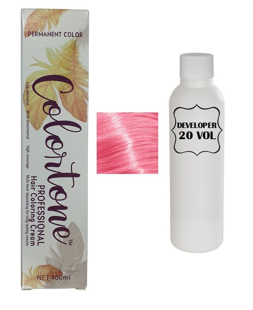 Colortone Professional Hair Dye Toner Tint Coloring Cream 100ml + Developer
