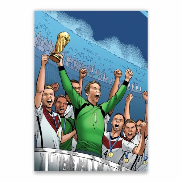 Germany World Cup Victory Poster - A1