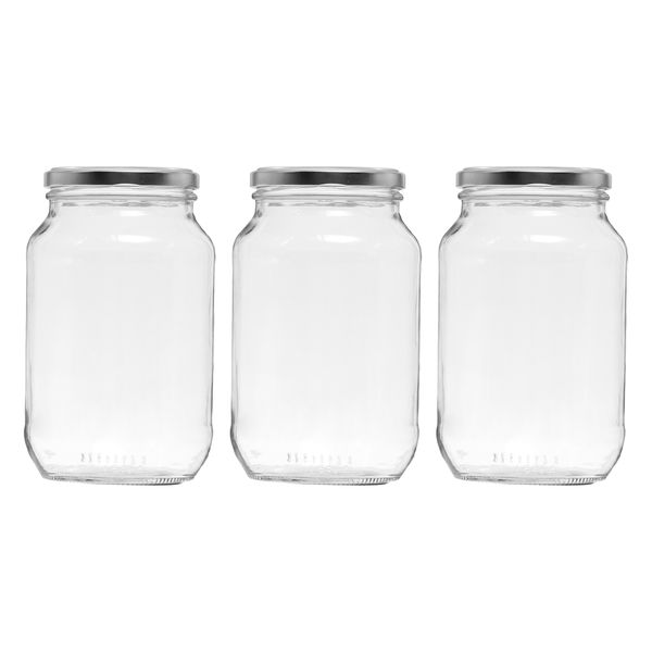 Consol 1lt Catering Jar 3pk
