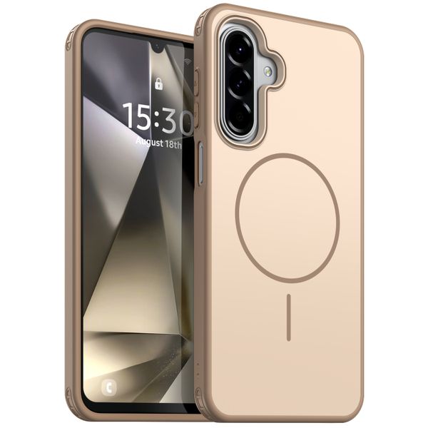 Silicone 2-Tone Magnetic Phone Case Compatible with Samsung Galaxy A17 5G