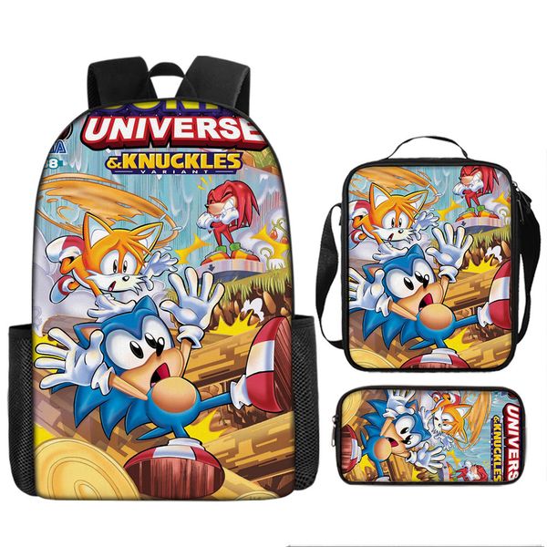 Lunch Box &amp; Pencil Case Sonic image