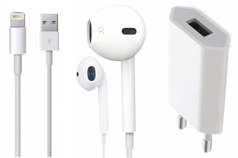 Pro Gamer 3in1 Home CHARGER With Earphone for iPhone 5,5S,5C,6,6S