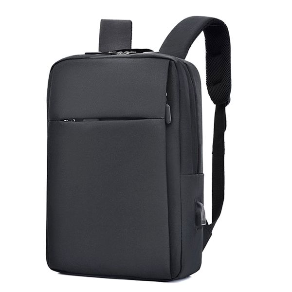 Anti-Theft Laptop Backpack Large Capacity Travel Bag-Black