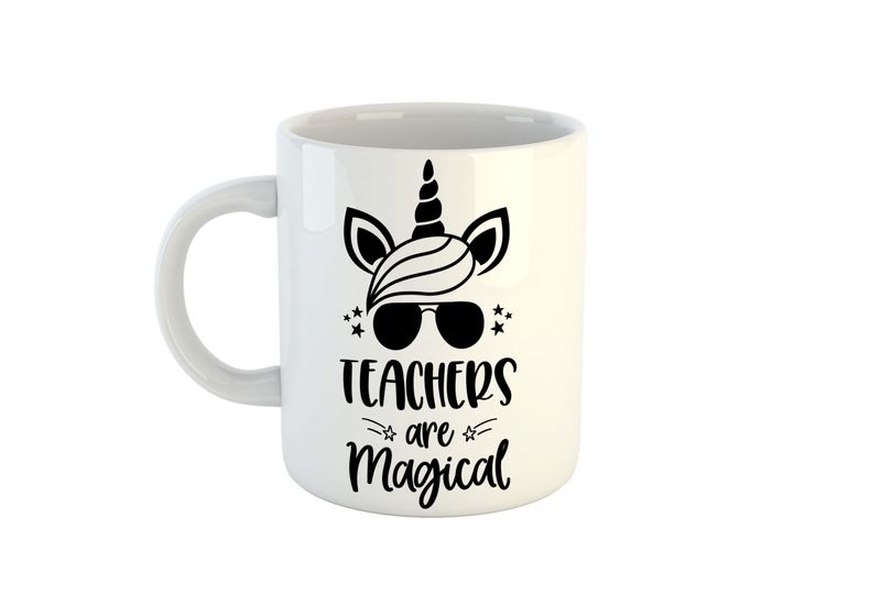 Teachers are Magical - unicorn mug