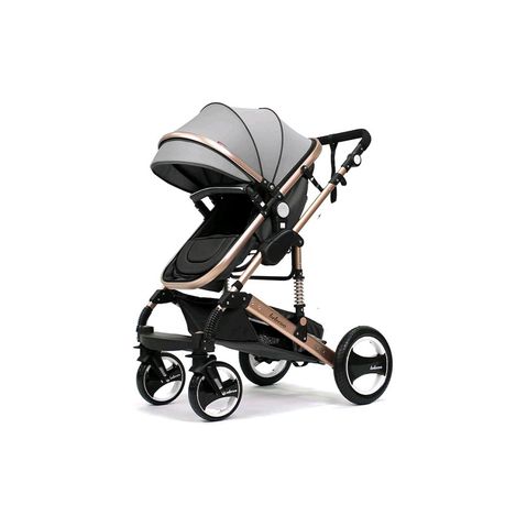 Belecoo Q3 Baby Stroller Pram 2 in 1 Grey Shop Today. Get it Tomorrow takealot