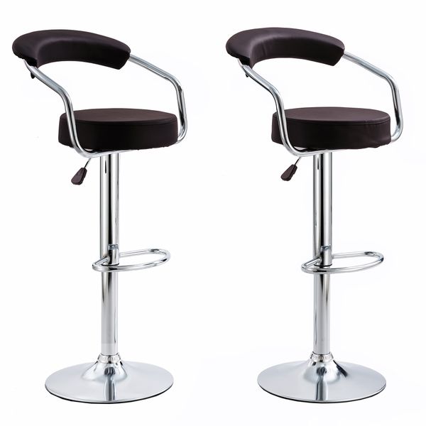 Elama PVC Bar Stool 2 in 1 Set