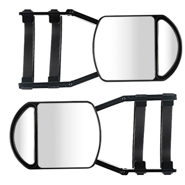 Automotive Rearview Adjustable Extension Mirror 2 Pieces ( 16cm )