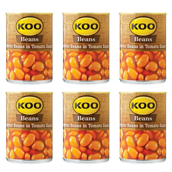 KOO Butter Beans In Tomato Sauce (6 x 420g) Shop Today. Get it