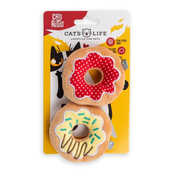 Cat Toy Yum Donuts Combo