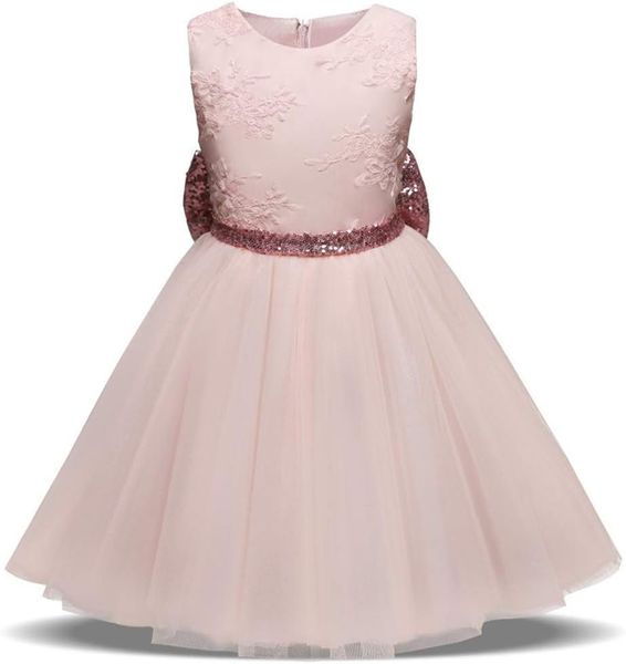 Glitter Pink Party Dress