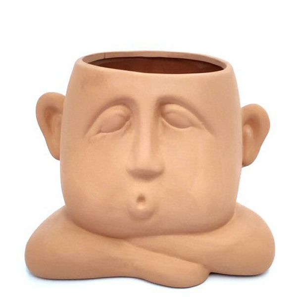 PH Garden - Sleeping Head Pot Cover Terracotta H15cm
