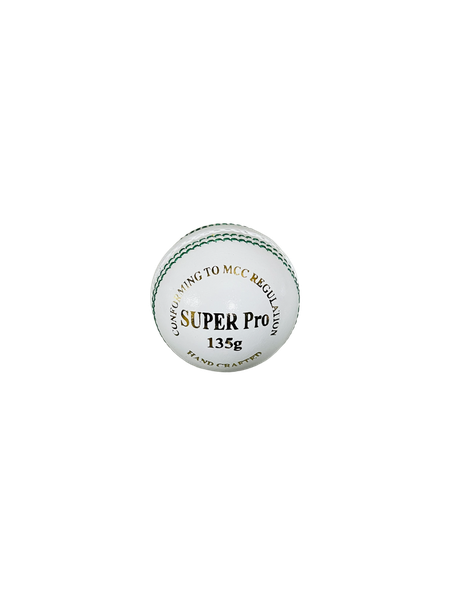 Grip Super Pro Cricket Ball - 135g White