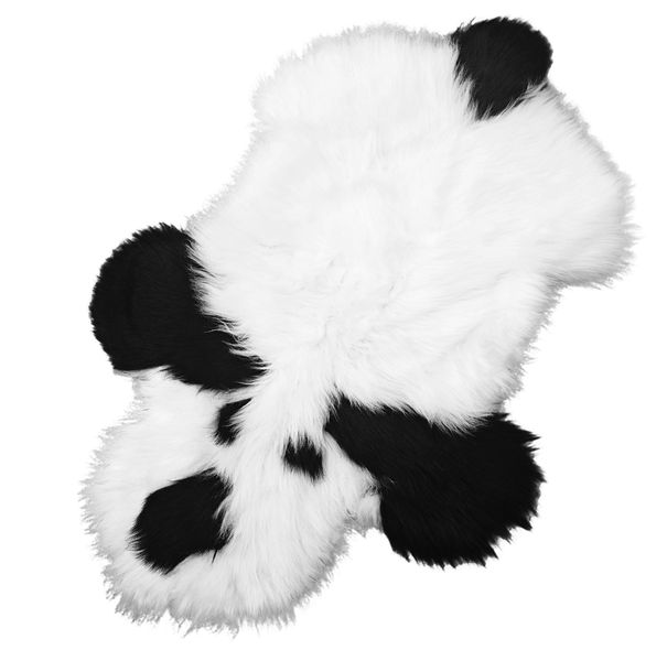 HIDECO Fluffy Dog-Shaped Rug - For Dog Lovers &amp; Cozy Spaces Decor (65×95cm)