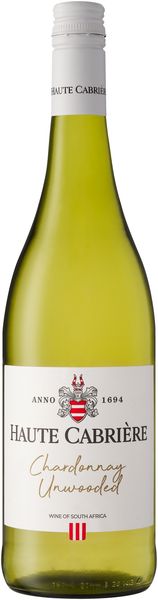 Haute Cabrière Chardonnay Unwooded - 1 x 750ml