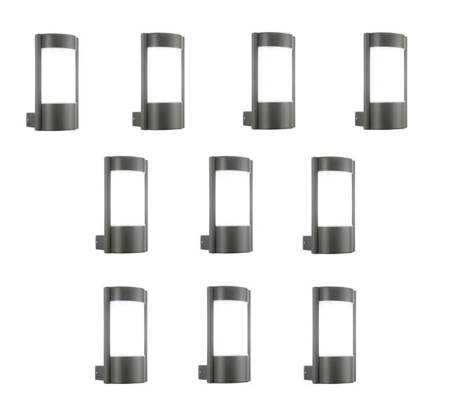 10 x Frincha Outdoor Outside Wall Light Lamp Shade for Garden Patio 13W