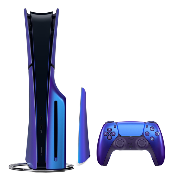 Ps5 Cover Chroma Indigo + Ps5 Dualsense Chroma Indigo