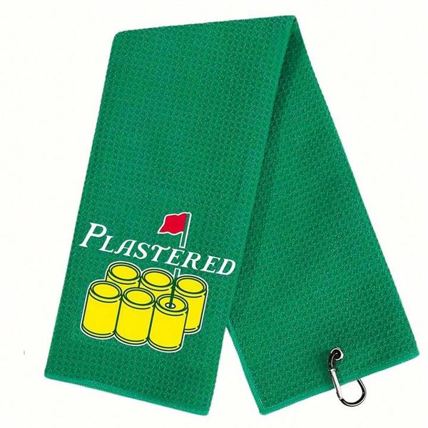 Golf Towel Plastered -Logo
