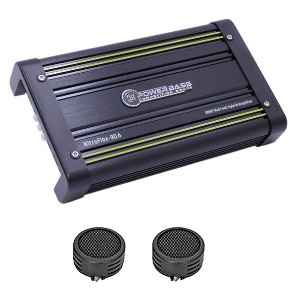 Powerbass Nitroflex 90.4 - 9800 Watts 4 Channel image