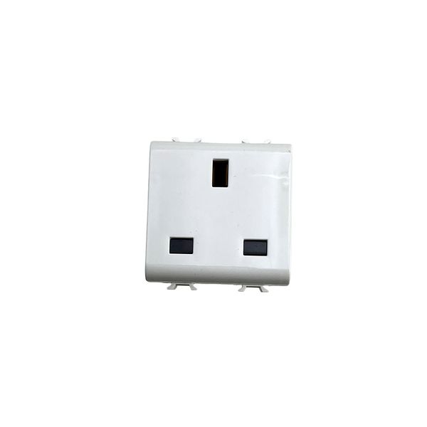 Gewiss - British Standard Socket (Glossy White)