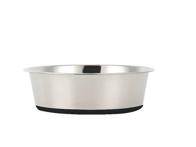 Stainless Steel Dog / Pet Bowls with Nonslip Rubber Bottom