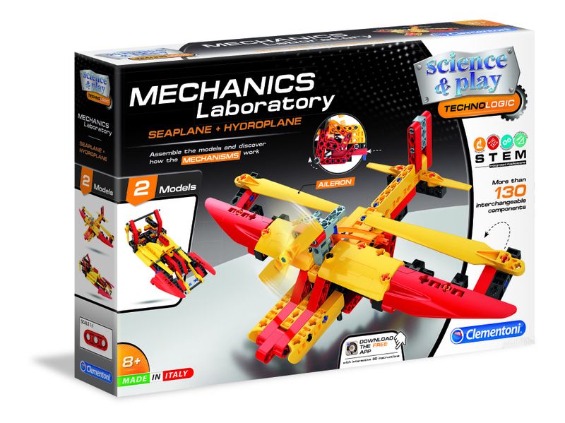 Clementoni Seaplane and Hydroplane 2 Model Kit