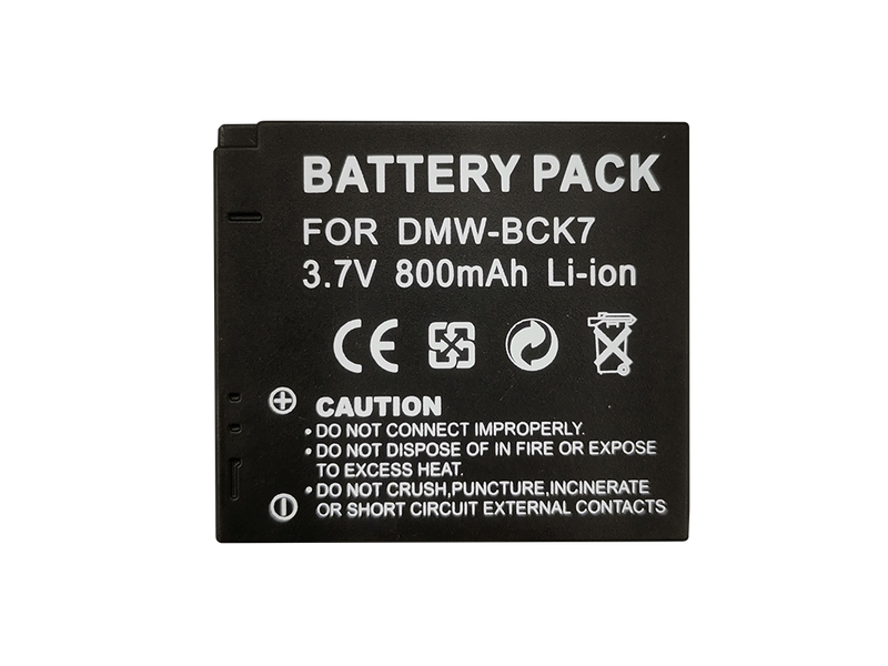 800mAh Lithium-Ion Battery for Panasonic VW-BCK7/ NCA-YN101H/ ACD-341, etc.