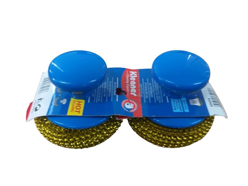 Kleaner Brass Medium 2 Pack pp scourer Brush