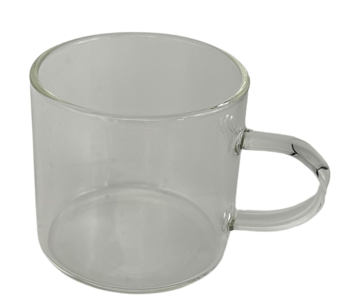 Set of Four Glass Espresso Cups - 125 ml