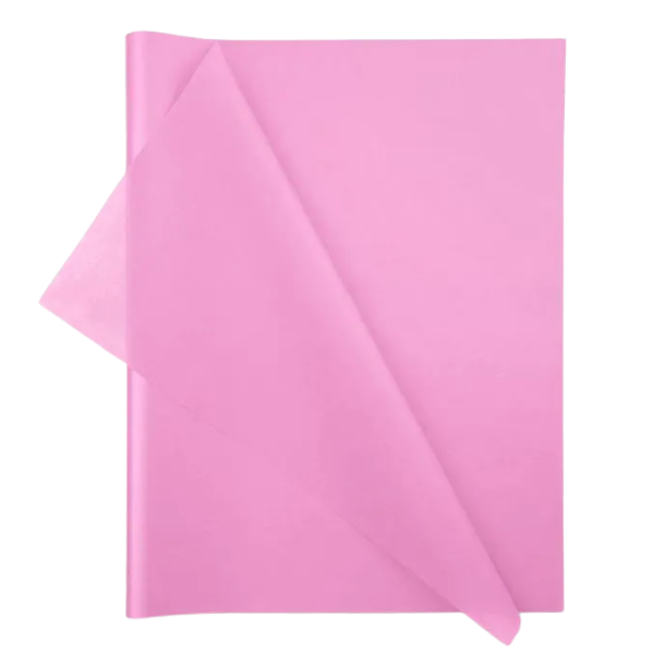 Wrapping Tissue Paper - 24 Sheets Raspberry - Eco-friendly &amp; Recyclable