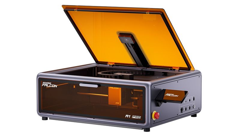 Creality Falcon A1 Pro Enclosed 20W Laser Engraver &amp; Cutter (AI Camera)