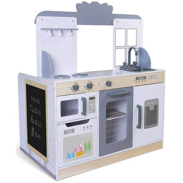 Greenbean Pretend Play 2-in-1 Diner &amp; Kitchen Set
