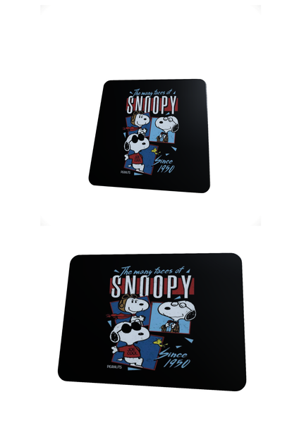 Snoopy 3 - Mouse pad and coaster set
