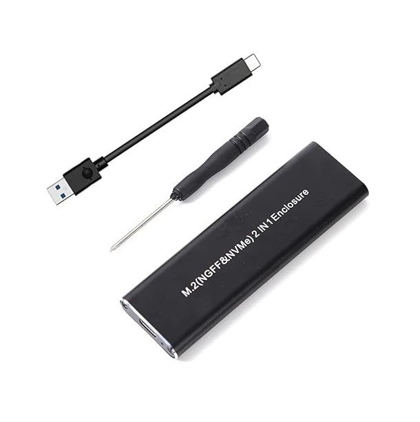 DW M.2 (Nvme To Ngff) 2 In 1 Enclosure