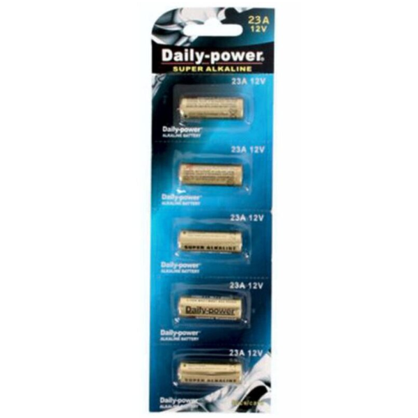 Batteries Alkaline 23a (12v) - 5 Pack