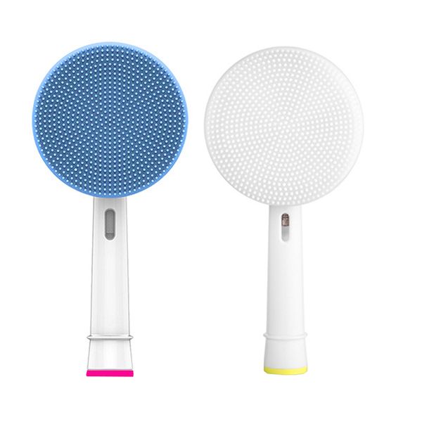2 Piece Massager Brush Head Compatible With Oral-B Electric Toothbrush