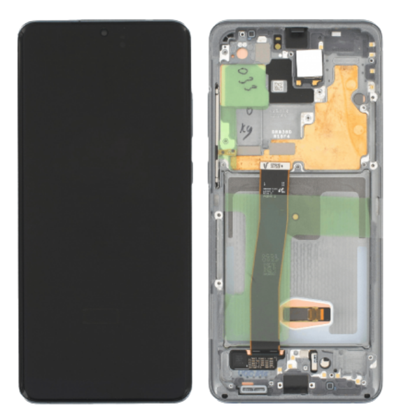 LCD Display with Frame Compatible with Samsung Galaxy S20 Ultra