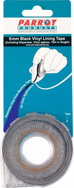 Vinyl Lining Tape (10 Meters - 6mm - Blue) Pack of 5