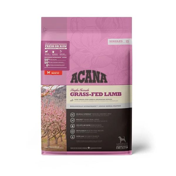 Acana Singles Grass-Fed Lamb Dog Food