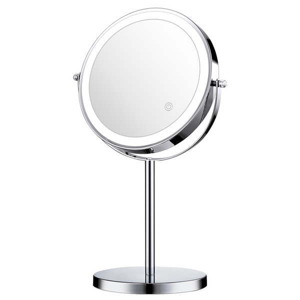 Makeup Mirror LED Vanity Mirror 360 Swivel 8in Cosmetic Mirror Mirror
