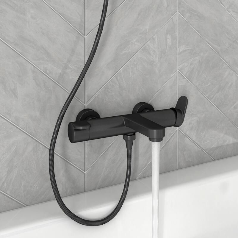 Sensea Icone Bath Mixer Black