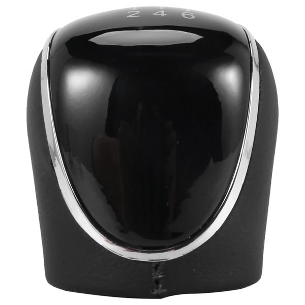 6 Speed Car PU Leather Gear Shift Knob Lever for Mondeo