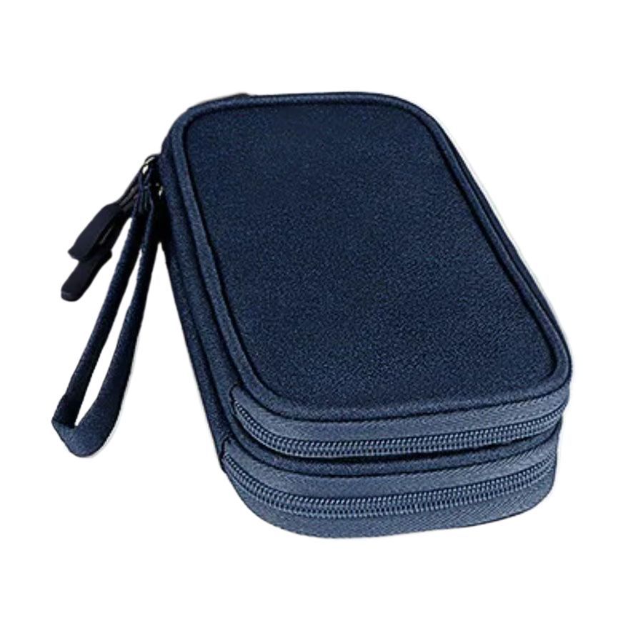 Double-Layer Large-Capacity Electronic Accessories Protective Storage Bag