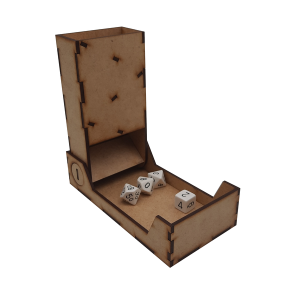 Dice Tower Dice Tray Board Game Everything Laser