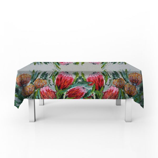 Mixed Protea By Juanette Menderoi Rectangle Tablecloth