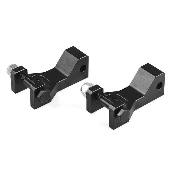 Motorcycle Rider Front Foot Pegs Lowering Kit Compatible with Universal