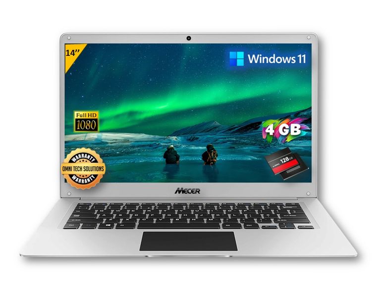 Mecer Notebook Celeron 14" 4GB 128GB eMMC advanced technology-laptops