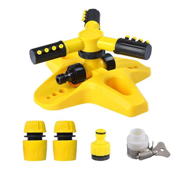 360 Rotating Garden Lawn Sprinkler With Automatic Watering System