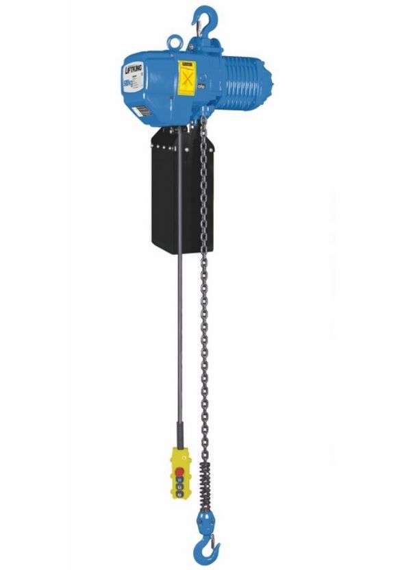 Lift King Electric Chain Hoist 500kg 380 volt single speed 4M lift