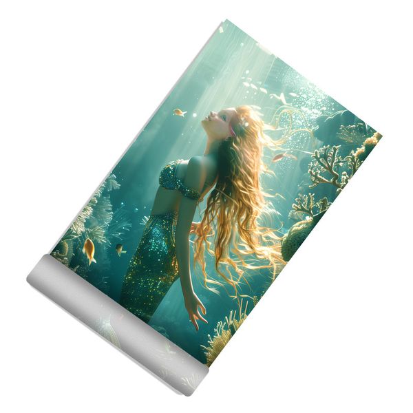 Siren Mermaid Door Decoupage